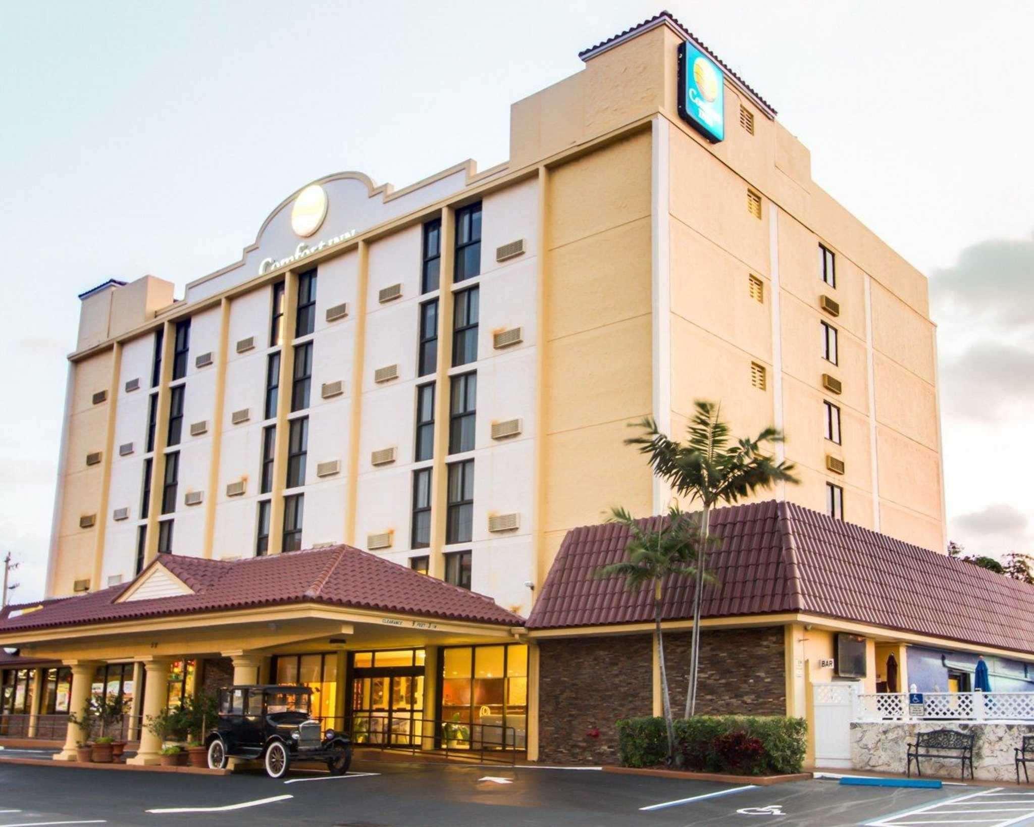 Comfort Inn Oceanside Дирфилд Бич Экстерьер фото