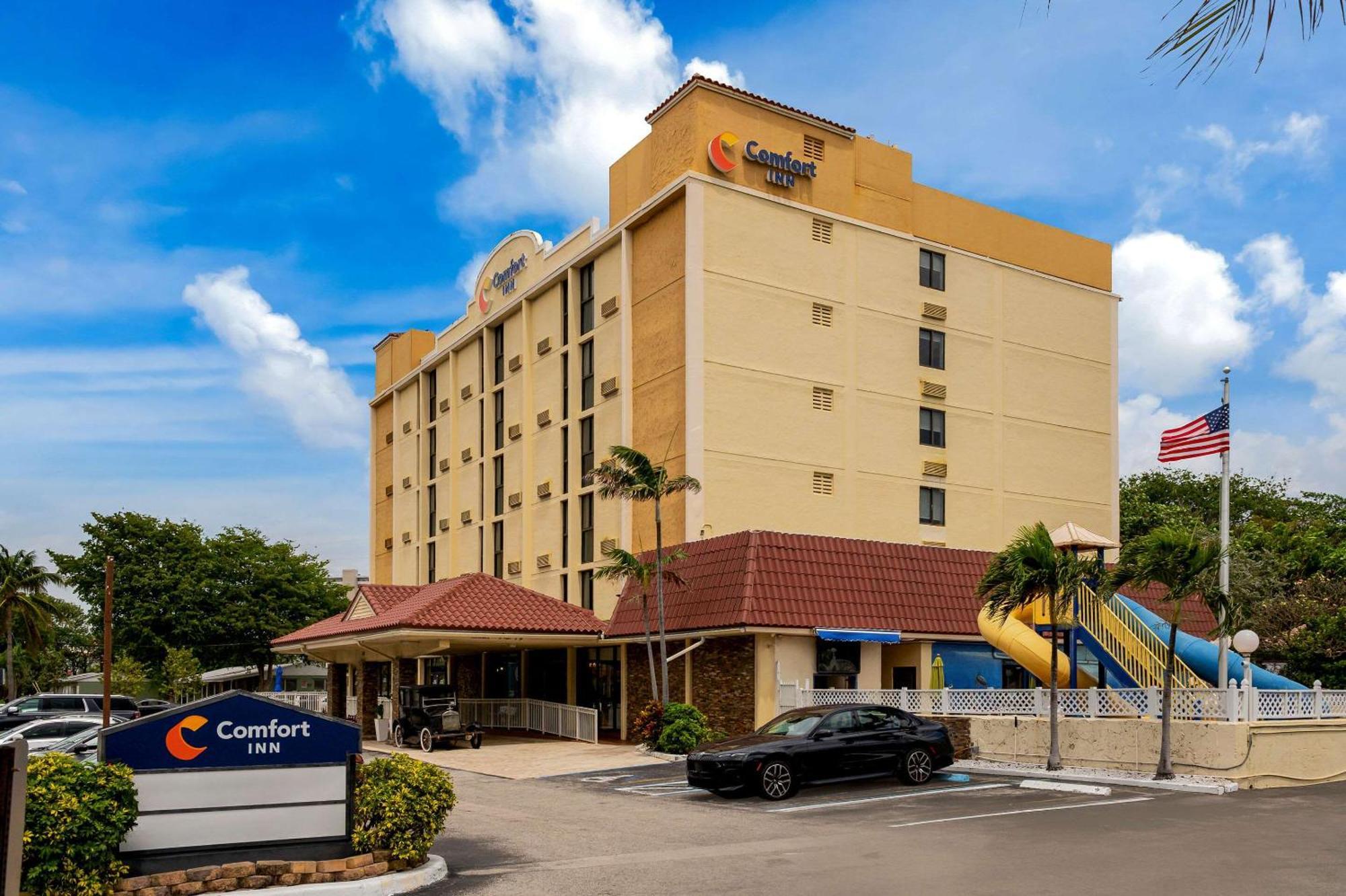 Comfort Inn Oceanside Дирфилд Бич Экстерьер фото