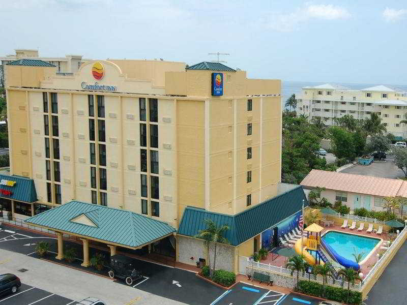 Comfort Inn Oceanside Дирфилд Бич Экстерьер фото